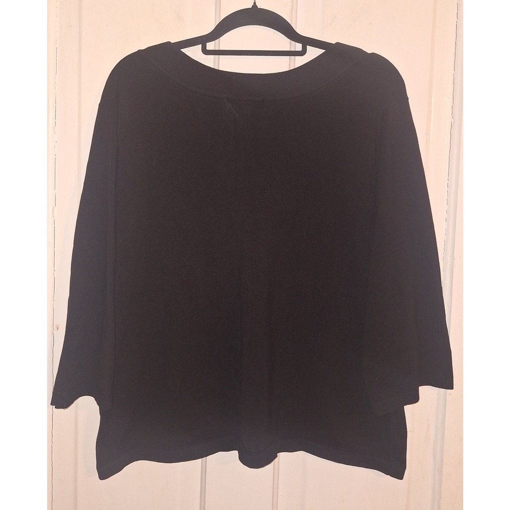 Cable & Gauge Women's Size XL Grunge Goth Whimsygoth 3/4 Sleeve Sweater Cardigan - Picture 2 of 6